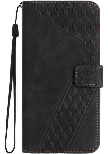 Realme C65 4g Flip Folio Kickstand Kart Yuvaları Için Telefon Kılıfı Kapak Cüzdan (Yurt Dışından)