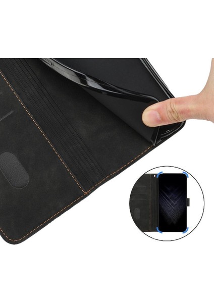 Realme C65 4g Flip Folio Kickstand Kart Yuvaları Için Telefon Kılıfı Kapak Cüzdan (Yurt Dışından)