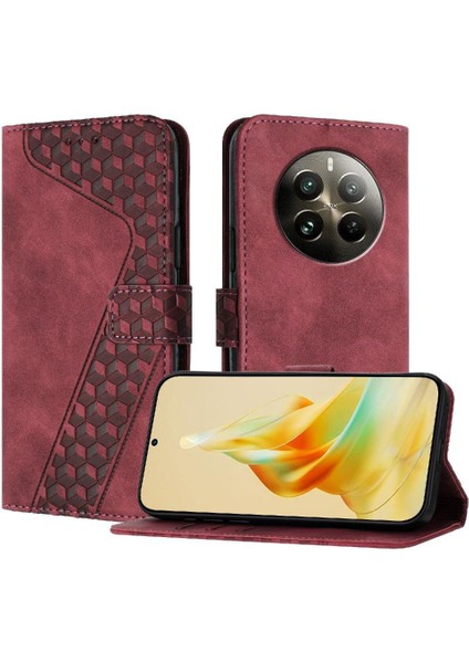 Realme 12 Pro Için Telefon Kılıfı Manyetik Kickstand Cüzdan Flip Folio Kart (Yurt Dışından) indirimleri