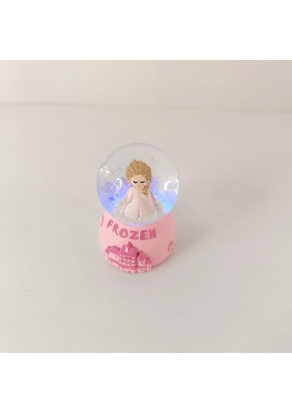 Kar Küresi Karlar Kraliçesi Işıklı Kar Küresi Ev Ofis Dekor Biblo Obje