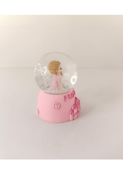 Kar Küresi Karlar Kraliçesi Işıklı Kar Küresi Ev Ofis Dekor Biblo Obje fırsatları