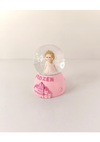 Kar Küresi Karlar Kraliçesi Işıklı Kar Küresi Ev Ofis Dekor Biblo Obje indirimleri