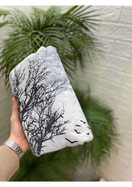 Tekno Trust Gri Ütü Masasası Kılıfı Lastikli Keçeli Kalın Kumaş Isıya Dayanıklı