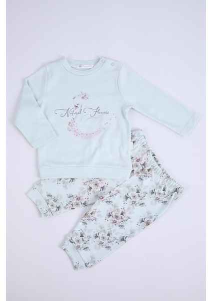 Babyhola %100 Pamuk Kız Bebek Alt Üst Takım 12023