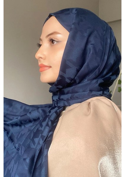 Kazayağı Desen Ipeksi Jakar Şal - Abiye Şal 180X 70 JKR24147 fiyatları