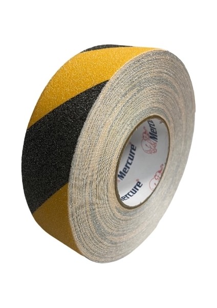 Merdiven Kaydırmaz Bant 25 mm*25 mt Sarı - Siyah