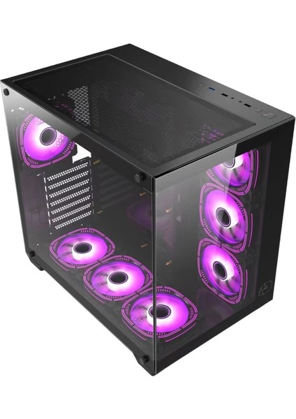 Prime V2 10X120MM Rgb Fanlı Gaming Oyuncu Bilgisayar Kasası