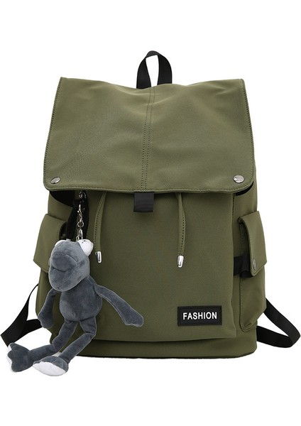 Sırt Çantası Erkek Rahat Büyük Kapasiteli Seyahat Bilgisayarı Sırt Çantası Lise Öğrencisi Okul Çantası Kadın (Yurt Dışından)