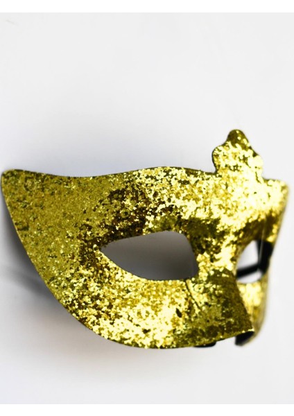 Simli Parti Maskesi Balo Parti Kostüm Aksesuarı Maske Altın fiyatları