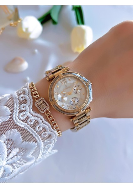 Iç Fonksiyonları Aktif Çelik Kordon Kararma Renk Atmaz Yapmaz Kadın Kol Saati BES69009FE.120 fiyatları