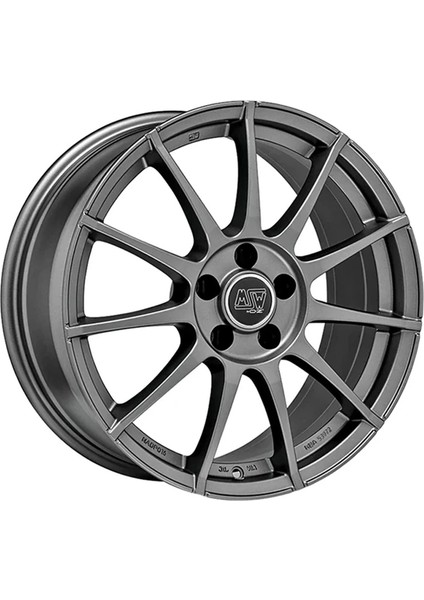 Msw-85 4X100 7X17 37 63,4 Matte Grafit Takım Jant (4 Adet)