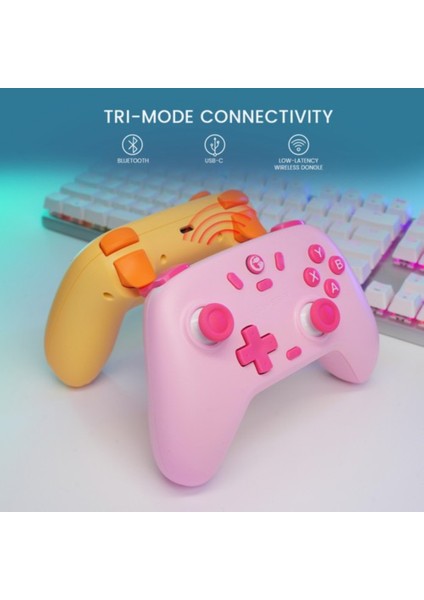 Gamesir Nova Lite T4N Kablosuz Şarjlı Oyun Kolu Bilgisayar Pc Android Ios Uyumlu Bluetooth Gamepad Joystick