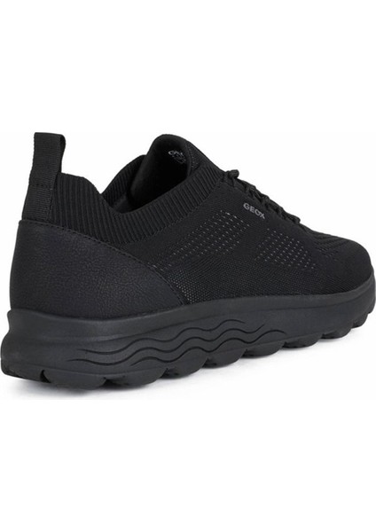 Erkek Siyah Spherica Bağcıklı Sneaker U15BYA0006KC9997 fırsatları
