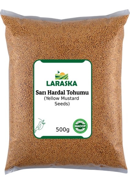 Sarı Hardal Tohumu 500G - Yellow Mustard Seeds