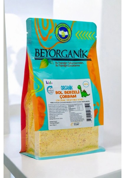 Organik Bol Sebzeli Çorbam 160GR