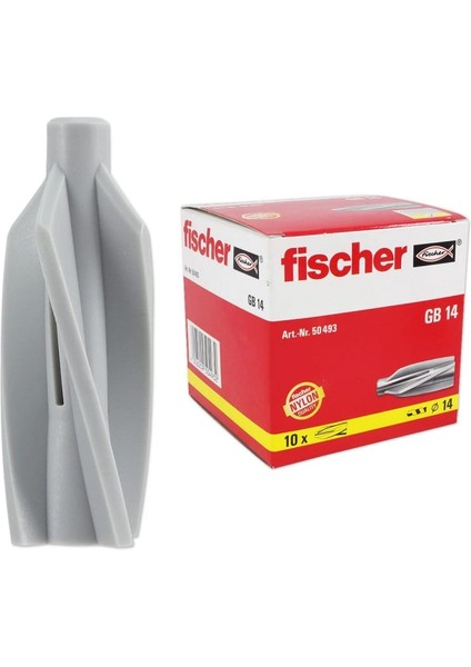 Fischer GB14 Gaz Beton Dübeli Ytong 10 Adet