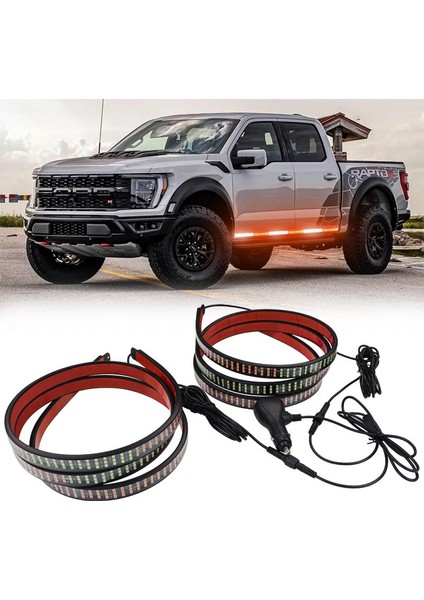 Pick-Up Altı Kayar LED Fonksiyonlu 2'li Set 1.35CM 12-15V / LAAM443