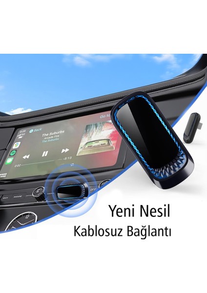 Powermaster Z1D Araç Ekran Yansıtma Kablosuz Wifi Ios Car Play Cep Telefonu Oto Ekran Yansıtma Mirrorlink modelleri