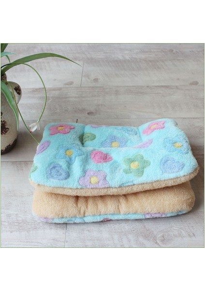 Çiçek Stili 47X33CM Sıcak Yumuşak Polar Evcil Hayvan Matı Seyahat Kedi Kum Köpek Battaniye Yavru Yastık Evcil Pad Köpek Yatağı Cheaze Küçük ve Büyük Köpekler Için (Yurt Dışından)