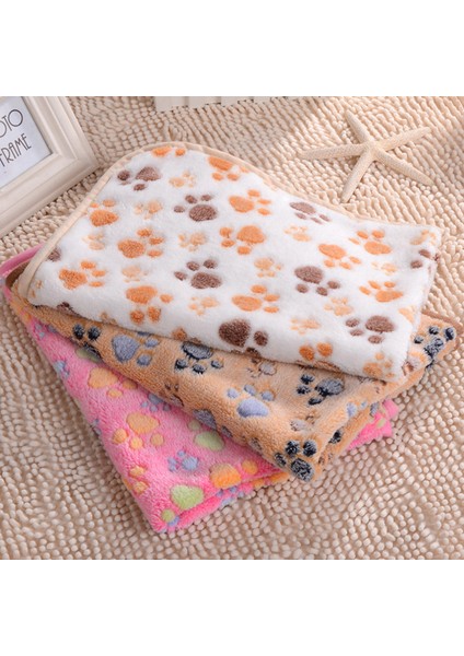 Kahverengi Tarzı 60 x 40 cm Sevimli Sıcak Kedi Köpek Yatak Matı Kılıfı Küçük Orta Büyük El Işi Tass Baskılı Kedi Köpek Polar Yumuşak Battaniye Yavru Kış Evcil Hayvan Malzemeleri (Yurt Dışından) fiyatları