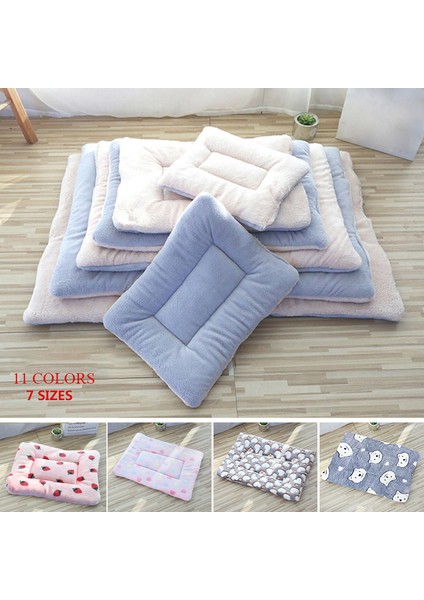 Gri Tarzı 35X29CM Kare Flanel Köpek Yatağı Sıcak ve Nefes Alabilen Yumuşak Yatak Matı - Küçük Orta Büyük Köpekler ve Kediler Için Pet Yatakları (Yurt Dışından) fiyatları