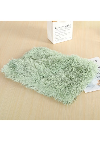 Elma Yeşili Stili S 56X36CM Yumuşak ve Sıcak Polar Pet Battaniyesi Evcil Hayvan Yatak Matı Yastık Mağara Kanepe Ekstra Yumuşak Sıcak Pet Atkı Battaniyeler (Yurt Dışından)