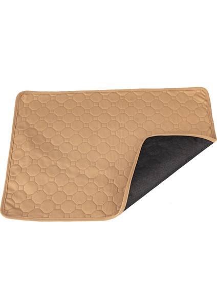 Haki Stili 60X45CM Yıkanabilir Evcil Hayvan Köpek Bezi Matı Su Geçirmez Yeniden Kullanılabilir Eğitim Ped Urin Emici Çevre Koruyucu Bezi Mat Köpekler Araba Koltuk Kapağı (Yurt Dışından)