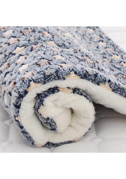 No.1 Tarzı 49X32CM Kış Köpek Yatağı Mat Ayak Izi Sıcak Yatak Paspası Küçük Orta Boy Köpekler Kediler Yumuşak Battaniye (Yurt Dışından)