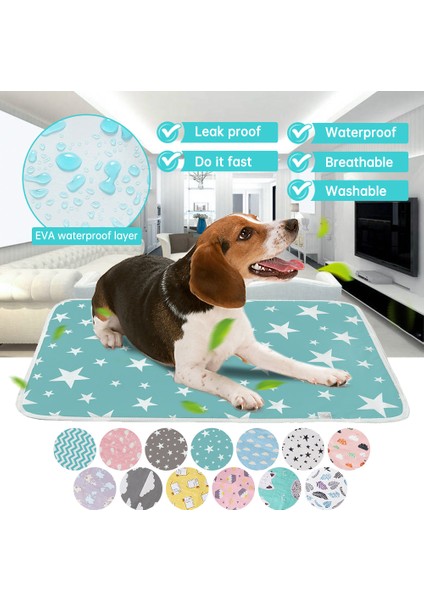 No.1 Tarzı 35X45CM Sıcak Evcil Köpek Bez Matı Emici Çevre Koruyucu Bez Ped Su Geçirmez Yıkanabilir Yeniden Kullanılabilir Eğitim Yastık Köpek Araba Koltuğu Kılıfı (Yurt Dışından) fırsatları