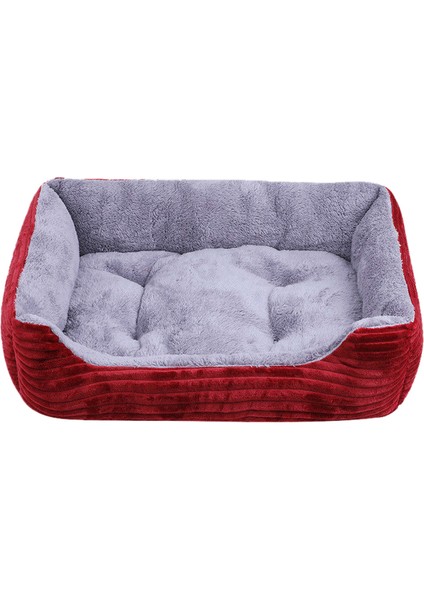 Leopar Tarzı 42X30 cm Sıcak Köpek Kulübesi Yumuşak Yastık Büyük Köpek Yatağı Sepetler Sonbahar Kış Kedi Için Yatak Yıkanabilir Ev Yavru Malzemeleri Pamuk Kulübe Mat (Yurt Dışından) modelleri