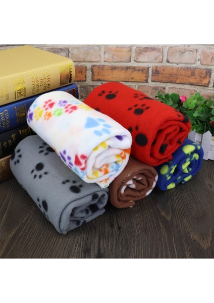 Açık Gri Tarzı 60X70 cm Yumuşak Sevimli Evcil Hayvan Köpek Battaniyesi Kış Sıcak Kedi Köpek Yatak Matbaskı Yatak Minderi Küçük Orta Büyük Köpekler Polar Evcil Hayvan Malzemeleri (Yurt Dışından) fiyatları