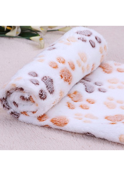 Stil Ol 60CMX40CM 1 Adet Sevimli Sıcak Pet Yatak Matı Kapağı Küçük Orta Büyük Havlu Pati El Yapımı Baskı Kedi Köpek Polar Yumuşak Battaniye Kış Pet Malzemeleri (Yurt Dışından) fırsatları