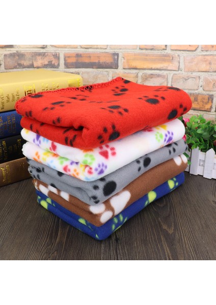 Kahverengi Tarzı 60X70 cm Yumuşak Sevimli Evcil Hayvan Köpek Battaniyesi Kış Sıcak Kedi Köpek Yatak Matbaskı Yatak Minderi Küçük Orta Büyük Köpekler Polar Evcil Hayvan Malzemeleri (Yurt Dışından) modelleri