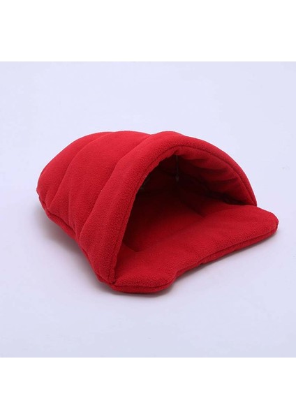 Kırmızı Stil 28X38 cm Yarı Kapalı Köpek Matı Tavşan Yastığı Hayvan Malzemeleri Evcil Hayvan Ürünü Anti-Toplanma Yavru Yatağı Polar Polar Kedi Yatma Pedi (Yurt Dışından)