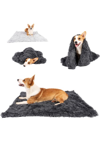 Pembe Tarzı S 56X36CM Yumuşak ve Sıcak Polar Pet Battaniyesi Evcil Hayvan Yatak Matı Yastık Mağara Kanepe Ekstra Yumuşak Sıcak Pet Atkı Battaniyeler (Yurt Dışından) modelleri