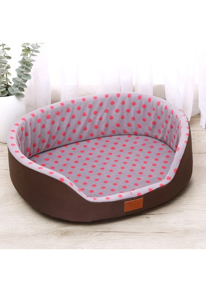Gri Stil 38X29X13 cm Sonbahar ve Kış Sıcak Evcil Hayvan Köpek Kedi Evrensel Yataklar Yumuşak Yastık Koltuk Yatak Küçük Orta Köpek Kürklü Rahat Yavru Yuva Mat Pad (Yurt Dışından)