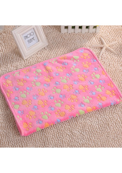 Gül Tarzı 76X53 cm Sevimli Sıcak Kedi Köpek Yatak Matı Kılıfı Küçük Orta Büyük El Işi Tass Baskılı Kedi Köpek Polar Yumuşak Battaniye Yavru Kış Evcil Hayvan Malzemeleri (Yurt Dışından) indirimleri