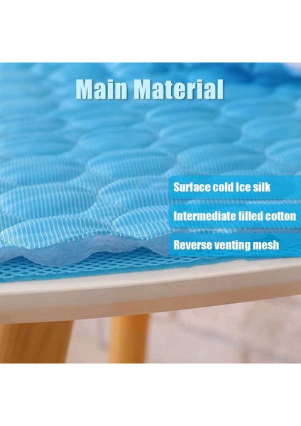 Gri Stil 50X40CM Köpekler Kediler Için Yazlık Kendinden Soğutmalı Mat, Nefes Alabilen Evcil Hayvan Kafes Ped, Taşınabilir Yıkanabilir Evcil Hayvan Soğutma Battaniyesi (Yurt Dışından) fiyatları