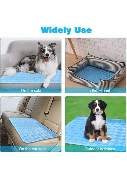 Gri Stil 50X40CM Köpekler Kediler Için Yazlık Kendinden Soğutmalı Mat, Nefes Alabilen Evcil Hayvan Kafes Ped, Taşınabilir Yıkanabilir Evcil Hayvan Soğutma Battaniyesi (Yurt Dışından) fırsatları