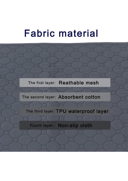 Haki Stili Xs 50X35CM Yıkanabilir Köpek Bebek Bezi Mat Su Geçirmez Yeniden Kullanılabilir Eğitim Ped Idrar Emici Çevre Koruyucu Bezi Mat Köpek Araba Koltuk Kapağı (Yurt Dışından) indirimleri
