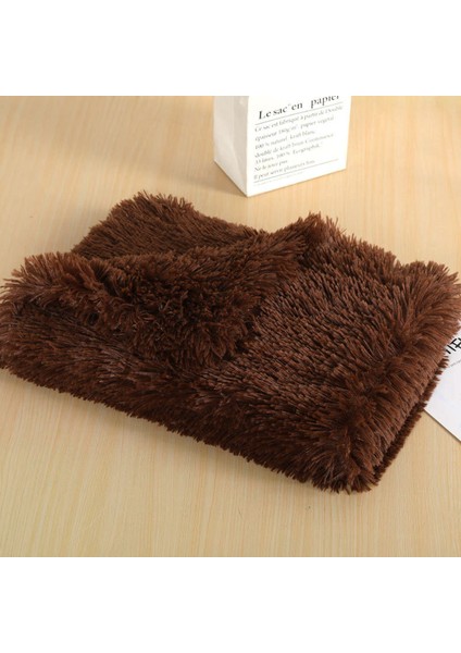 Koyu Kahve Tarzı S 56X36CM Yumuşak ve Sıcak Polar Pet Battaniyesi Evcil Hayvan Yatak Matı Yastık Mağara Kanepe Ekstra Yumuşak Sıcak Pet Atkı Battaniyeler (Yurt Dışından)