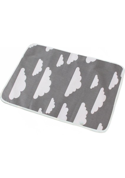 WKCXZWYB300013 Stili Boy 60X75CM Sıvı Emici Nefes Alabilen Bebek Bezi Mat Seyahat Taşınabilir Su Geçirmez Yeniden Kullanılabilir Eğitim Minder Köpek Araba Yıkanabilir Koltuk Kılıfı Mat (Yurt Dışından)