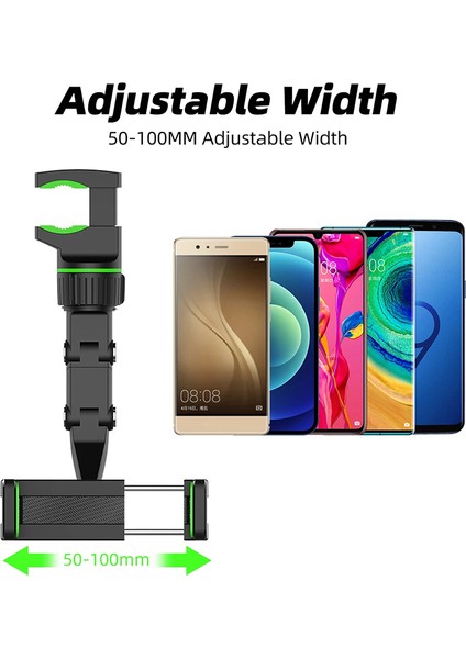 360 Derece Dönebilen Ayna Geçmeli Telefon Tutacağı / SYTE180