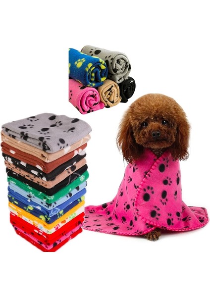 Kahve Tarzı 100X70CM Ev Evcil Hayvan Yumuşak Sıcak Battaniye Köpek Kedi Sevimli Çiçekli Pati Yataklar Yavru Çift Taraflı Mat Koltuk Araç Arka Koltuk Için (Yurt Dışından) fiyatları