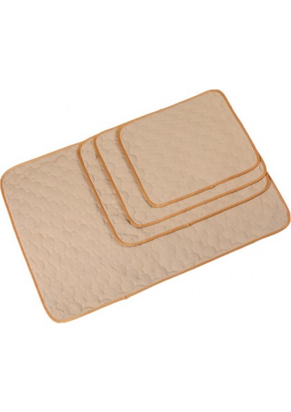 Bej Tarzı 50X40CM Evcil Köpek Yıkanabilir Bez Minder Üç Katmanlı Su Geçirmez Pet Malzemeleri Bezler Tekrar Kullanılabilir Eğitim Matı Hayvan Tavşan Kedi Koltuk Kılıfı (Yurt Dışından) modelleri