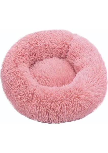 Pembe Stil 20 Santimetre Uzun Püsküllü Köpek Yatağı Evi Köpek Matı Kış Sıcak Uyku Kediler Yuvası Yumuşak Uzun Püsküllü Köpek Sepeti Pet Yastık Taşınabilir Pet Yatağı (Yurt Dışından)