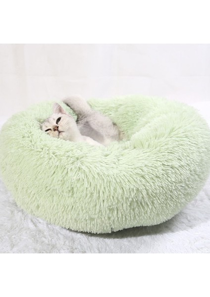 Pembe Stil 20 Santimetre Uzun Püsküllü Köpek Yatağı Evi Köpek Matı Kış Sıcak Uyku Kediler Yuvası Yumuşak Uzun Püsküllü Köpek Sepeti Pet Yastık Taşınabilir Pet Yatağı (Yurt Dışından) modelleri