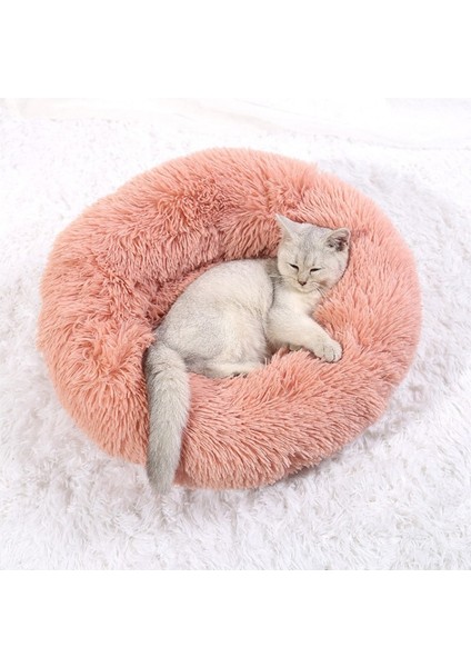 Pembe Stil 20 Santimetre Uzun Püsküllü Köpek Yatağı Evi Köpek Matı Kış Sıcak Uyku Kediler Yuvası Yumuşak Uzun Püsküllü Köpek Sepeti Pet Yastık Taşınabilir Pet Yatağı (Yurt Dışından) indirimleri