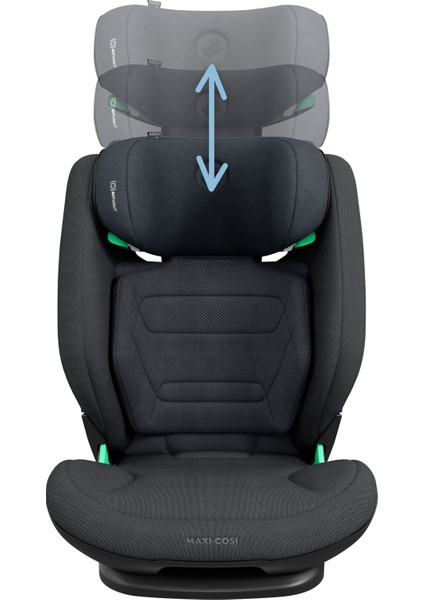 Rodifix Pro I-Size Isofix'li 15-36 kg Çocuk Oto Koltuğu Authentic Graphite