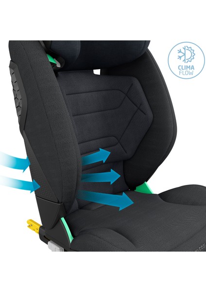 Rodifix Pro I-Size Isofix'li 15-36 kg Çocuk Oto Koltuğu Authentic Graphite